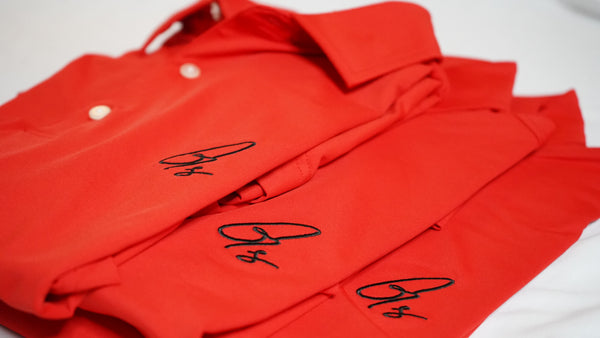 “Sunday Red” Polo